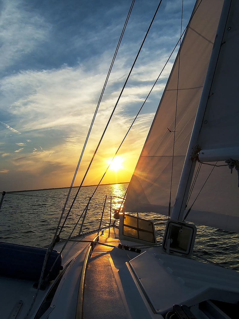 Sunset at Yacht Club